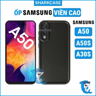 Ốp lưng Samsung A50 / A50S / A30S bảo vệ cam điện thoại toàn diện cạnh vuông viền cao chống sốc