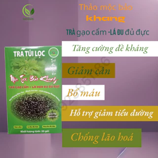 Trà bổ máu, tăng cường đê  kháng ,bảo khang,giảm cân, tiểu đường,chống lão hóa. hộp 20 gói