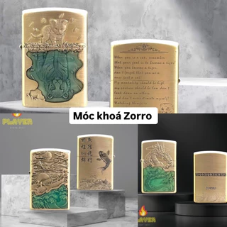 Móc Khoá 𝐙𝐎𝐑𝐑𝐎 3D Phủ Nước