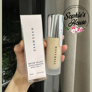 Kem nền WAKEMAKE Water Velvet Cover Foundation