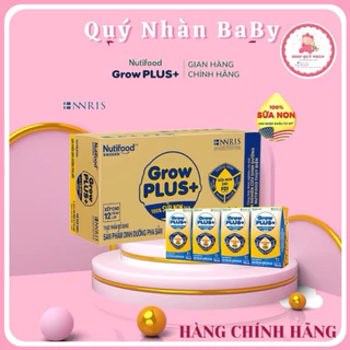 Thùng Sữa Bột Pha Sẵn GrowPLUS+ vàng Sữa Non Tăng Đề Kháng 110ml - Trên 1 Tuổi (48 Hộp x 110ml)