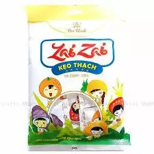 Thạch Zaizai Đức Hạnh Túi 350g Nhiều hương vị trái cây thơm ngon