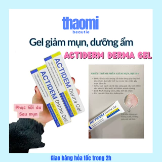 Gel Giảm Mụn, Dưỡng Ẩm Da Derma Gel ACTIDEM 18g/40g