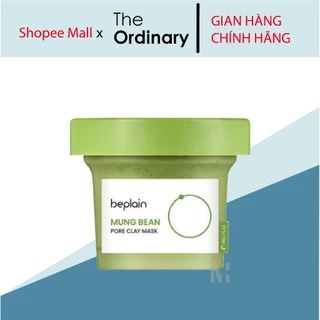 Mặt nạ đất sét BEPLAIN X LeoJ từ đậu xanh se khít lỗ chân lông giảm mụn đầu đen 120ml