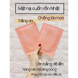 Mặt nạ nhau thai cừu cuống rốn rwine beauty collagen cấp ẩm dưỡng trắng