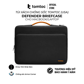 Túi xách chống sốc Tomtoc Briefcase dành cho Macbook/ Laptop 13/14/15/16 - Hàng chính hãng