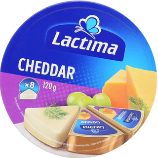 Phô Mai Lactima Cheddar/ Creamy 120g - Làm sốt phô mai, thạch phô mai, bông lan trứng muối...