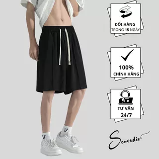 Quần short đùi trơn unisex SANVADIO thể thao basic nam nữ phong cách đường phố Hàn Quốc ullzang QS669