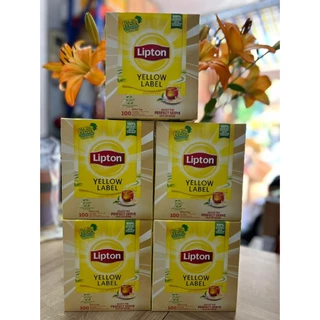 Trà Lipton Nhãn Vàng 100 gói x 2gr