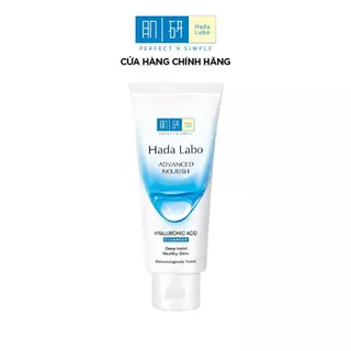 Sữa rửa mặt dưỡng ẩm tối ưu Hada Labo Advanced Nourish Cleanser 80g