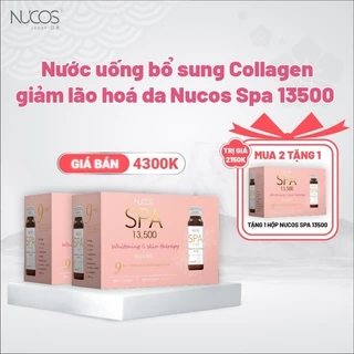 Nucos Spa - Collagen nước uống Nucos Spa hàm lượng cao 13,500mg giúp da căng mịn, trắng sáng