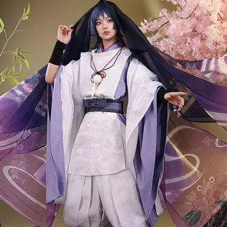 Trang phục cosplay nhân vật Scara ver kid Genshin Impact Cos  Scaramouche Balladeer Kunikuzushi Wanderer