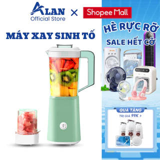 Máy Máy Xay Sinh Tố METIS Đa Năng Xay Thực Phẩm Dung Tích 1200ml 2 Cối Xay Kèm Lưới Lọc Tiện Lợi