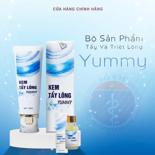 Kem tẩy lông YUMMY, tẩy lông vùng kín, tẩy lông nách, tay, chân, an toàn không đau rát số 1 Hàn Quốc