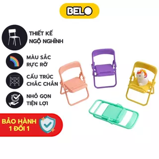 Giá đỡ điện thoại hình chiếc ghế nhiều màu sắc dễ thương – belo