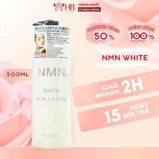 Nước hoa hồng NMN 500ml Nhật Bản, toner trắng da chống lão hoá, lotion cấp ẩm sáng da, cho da căng bóng, trắng hồng