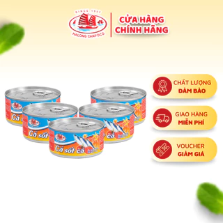 COMBO 5 Hộp Cá Sốt Cà 175g - Đồ Hộp Hạ Long