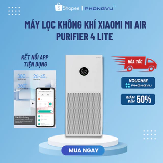 Máy Lọc Không Khí Xiaomi Mi Air Purifier 4 Lite (BHR5274GL) - Chính hãng bảo hành 12 tháng