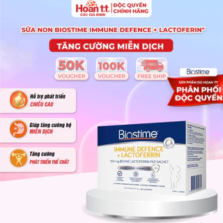 Sữa Non Tăng Sức Đề Kháng Cho Bé Biostime Immune Defence + Lactoferrin - Sữa Non Giúp Giảm Tình Trạng Ốm Vặt Cho Trẻ 197