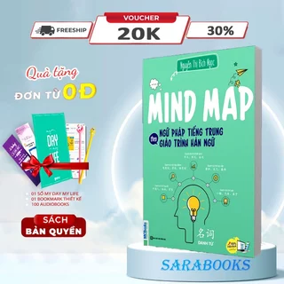 Sách Mind Map Ngữ Pháp Tiếng Trung Theo Giáo Trình Hán Ngữ - Tự Học Giáo Trình Hán Ngữ Phiên Bản 3 - MCBooks