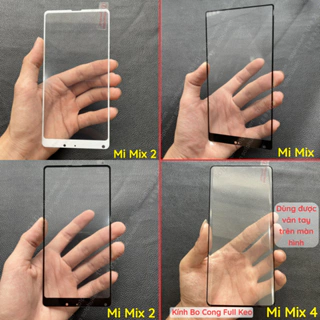Kính cường lực Xiaomi Mi Mix/ Mi Mix 2/ Mi Mix 2S/ Mi Mix 4 full màn hình, full keo, kính cong siêu chuẩn