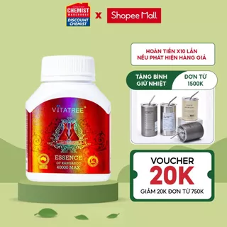 Viên uống Vitatree Essence Of Kangaroo 40000 Max tăng cường sinh lý 100 viên của Úc