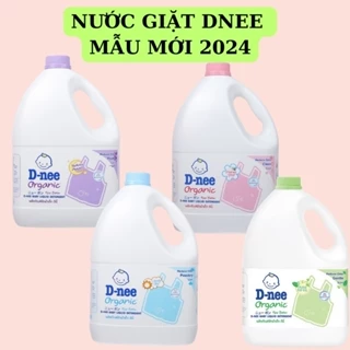 Nước Giặt Dnee - Nước Giặt Xả Quần Áo D-Nee Thái Lan Mùi Hương Dịu Nhẹ, An Toàn Cho Bé Từ Sơ Sinh 3000Ml