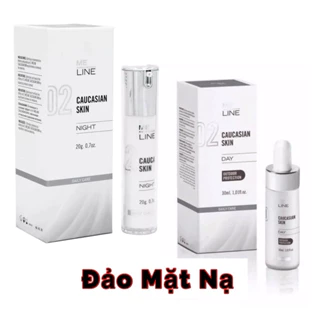 (ĐMN) [Mẫu mới]Huyết thanh sạch nám, phân giải sắc tố INNO-DERMA MELINE 02 CAUCASIAN SKIN Day 30ml - Night 30g