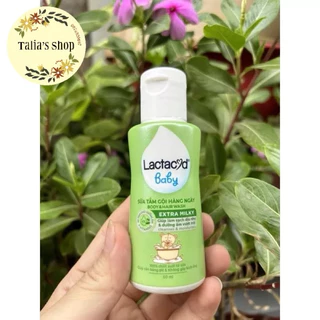 60ml - Sữa tắm gội Lactacyd EXTRA MILKY làm sạch và dưỡng ẩm - CHAI MINI