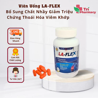 Viên Uống Bổ Trợ Xương Khớp La-Flex hộp 60 viên giúp giảm viêm đau khớp hiệu quả Hàng Chính Hãng Công Ty