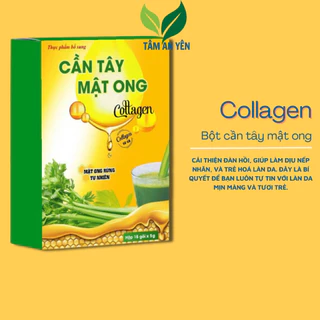 Bột cần tây MẬT ONG COLLAGEN (H/15G) Bột cần tây mật ong giảm cân chính hãng thanh lọc cơ thể  SLhealthcare