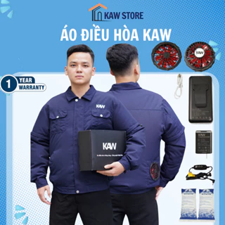 Bộ áo điều hòa KAW công nghệ Nhật pin 50000mAh, an toàn , bảo hành chính hãng