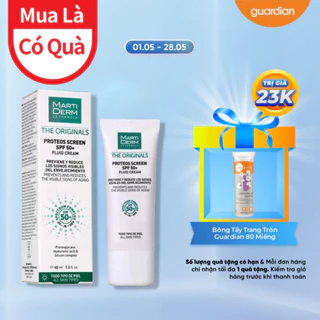 Kem Chống Nắng Martiderm The Originals Proteos Screen SPF50+ Phổ Rộng Toàn Diện Ngừa Lão Hóa 40ml