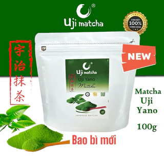 Bột Matcha UJI YANO GRADE Cao Cấp | Công Nghệ Nhật Bản | 100G TÚI ZIP