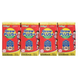 Sữa bột pha sẵn Nutifood GrowPLUS+ đỏ hương vani