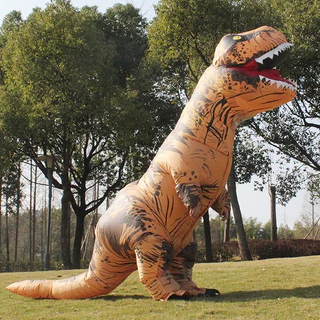 Bộ đồ hóa trang khủng long T-REX bơm hơi cỡ lớn cosplay vui nhộn hóa trang Halloween cho trẻ em và người lớn