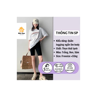 Quần LEGGING Nữ Lửng , Quần Legging Lửng Chobe Cạp Chun Vải Siêu Đẹp