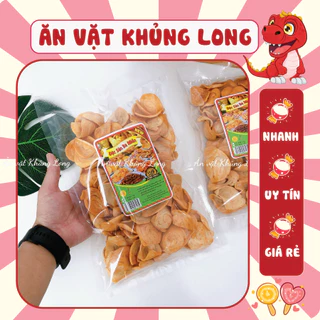 500G Bánh Tai Heo Mắm Ớt Nhí Vị Mắm Ớt, Bánh Tai Heo Truyền Thống, Ăn vặt Khủng Long