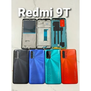 Vỏ Bộ Redmi 9T Zin New | đầy đủ khung sườn, phím bấm, kính camera, khay sim