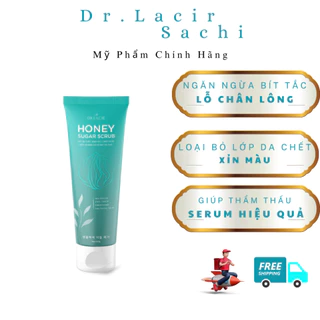 Tẩy da chết Dr. Lacir Honey Sugar Scrub tẩy da chết mặt công thức sinh học hiện đại