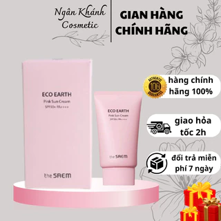 Kem Chống Nắng The Saem - Kcn The Seam Eco Earth Power Sun Cream 50+PA++++