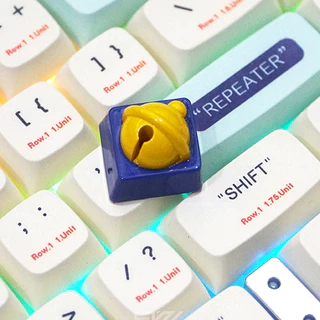 Keycap chuông Doraemon - Nút Bàn Phím chuông Doraemon - Fan Doraemon Không Thể Bỏ Qua