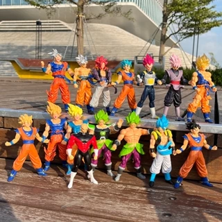 Set 6 Mô Hình Dragon Ball Bản 6 Siêu Thần Hủy Diệt Beerus, Son Goku, Vegeta, Broly, Shenlong - Decor trang trí