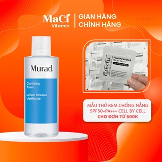 Toner cân bằng da, làm sạch sâu Murad Clarifying Toner 180ml