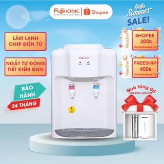 Cây nước nóng lạnh để bàn mini nhập khẩu Nhật Bản FUJIHOME tiết kiệm điện