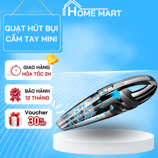 Máy hút bụi cầm tay Rundong mini cao cấp chính hãng HomeMart