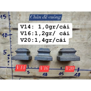 Nắp chụp gang lỗ 14 -16 -20 ( 1 cái)