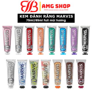 Kem đánh răng Marvis Toothpaste 85ml-75ml nhiều mùi hương