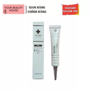 [Cha Skin] Mẫu Mới Kem dưỡng vùng mắt Jeong-In Snail Wrinkle Care Cha Skin 40ml