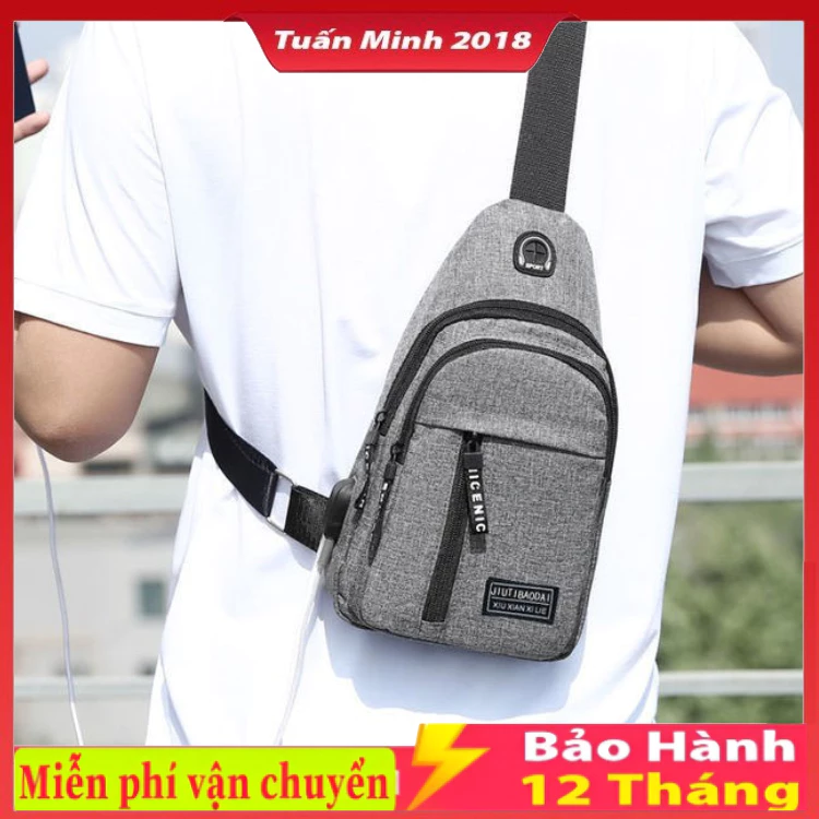 Túi Đeo Chéo Nam Du Lịch Thời Trang Sành Điệu